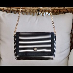 ♦️ TORY BURCH STRIPED HANDBAG ♦️